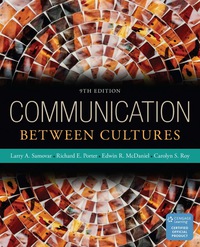 Cover image: Communication Between Cultures 9th edition 9781305995079