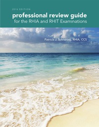 Professional Review Guide for the RHIA and RHIT Examinations 2017
Edition Epub-Ebook