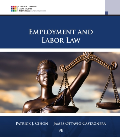 Cover image for book Employment and Labor Law