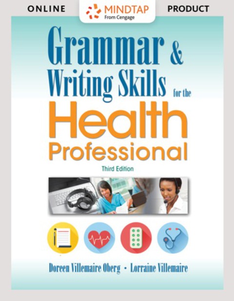 Cover image for book MindTap Basic Health Sciences for Oberg/Villemaire's Grammar and Writing Skills for the Health Professional