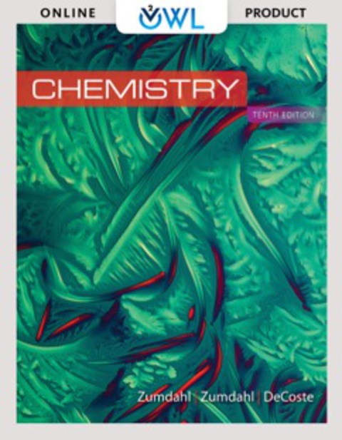 Cover image for book OWLv2 with MindTap Reader + Student Solutions Manual eBook for Zumdahl/Zumdahl/DeCoste’s Chemistry, 10th Edition, [Instant Access], 4 terms (24 months)