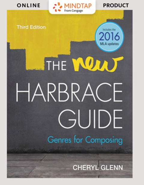 Cover image for book MindTap English for Glenn's The New Harbrace Guide: Genres for Composing