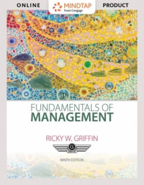 Cover image for book MindTap Management for Griffin's Fundamentals of Management