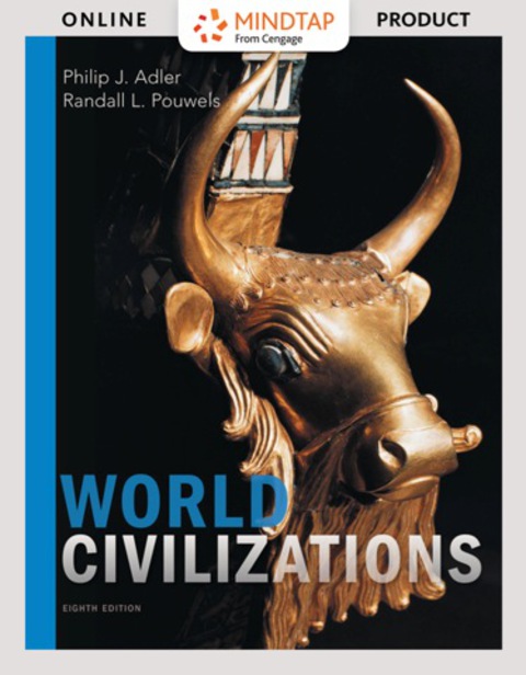 Cover image for book MindTap History for Adler/Pouwels' World Civilizations, 8th Edition, [Instant Access], 2 terms (12 months)