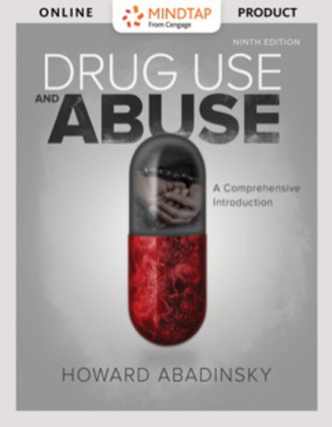 Cover image for book MindTap Criminal Justice for Abadinsky’s Drug Use and Abuse: A Comprehensive Introduction, 9th Edition, [Instant Access], 1 term (6 months)