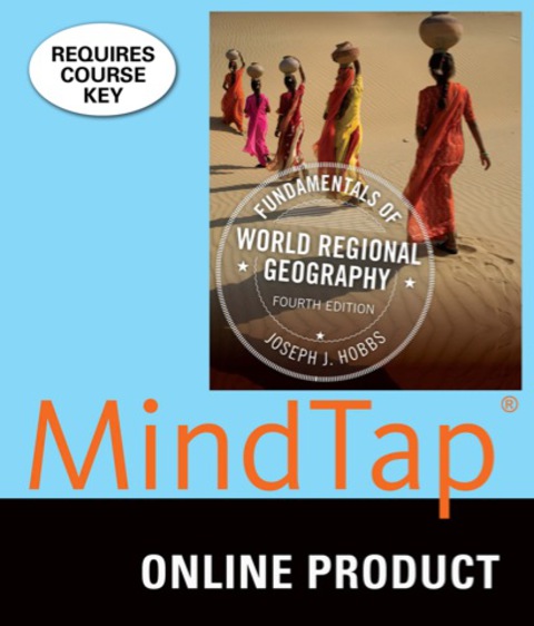 Cover image for book MindTap Earth Science for Hobbs' Fundamentals of World Regional Geography