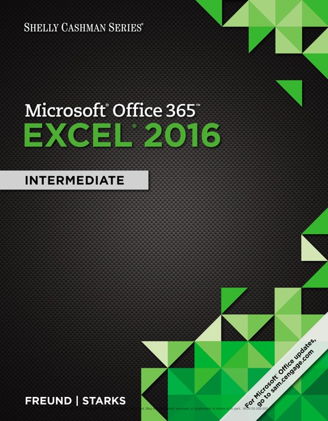 Cover image for book Shelly Cashman Series Microsoft Office 365 & Excel 2016: Intermediate