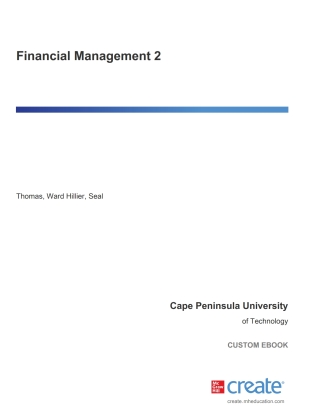 Financial Management 2 (Cput)
