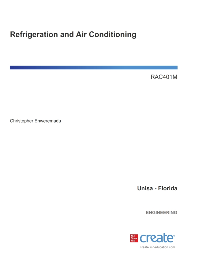 Refrigeration and Air Conditioning