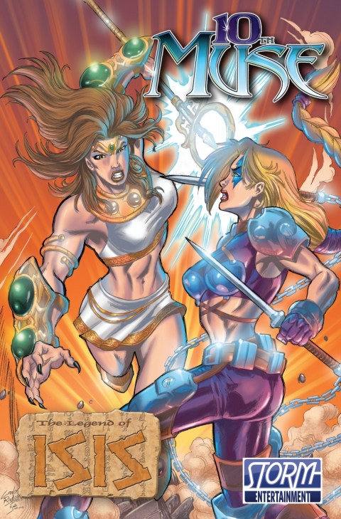 Cover image for book 10th Muse vs. Legend of Isis: The Wizard