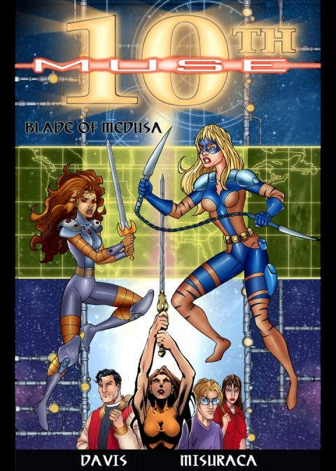 Cover image for book 10th Muse: Blade of Medusa
