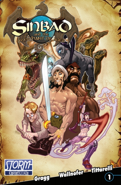 Cover image for book Sinbad and the Merchant of Ages #1