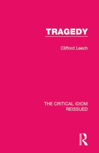 Cover image: Tragedy 1st edition 9781138241589