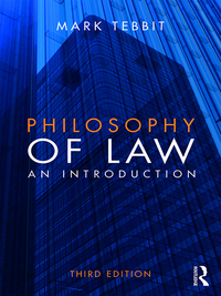 Cover image: Philosophy of Law 3rd edition 9780415827454