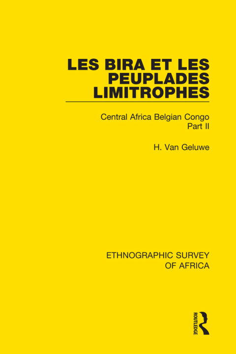 Cover image for book Les Bira et les Peuplades Limitrophes