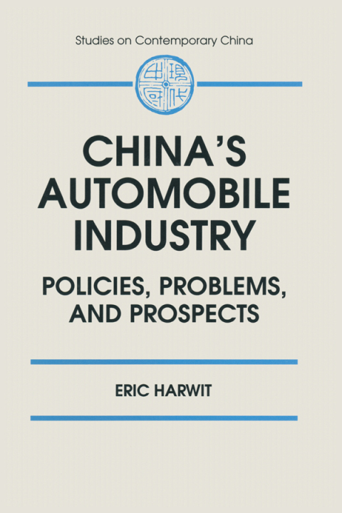 Cover image for book China's Automobile Industry