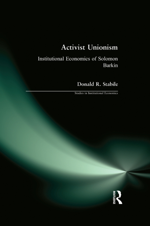 Cover image for book Activist Unionism