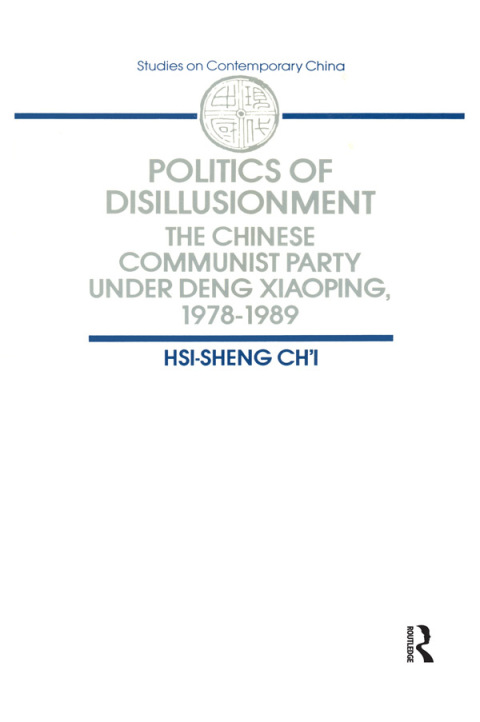 Cover image for book Politics of Disillusionment