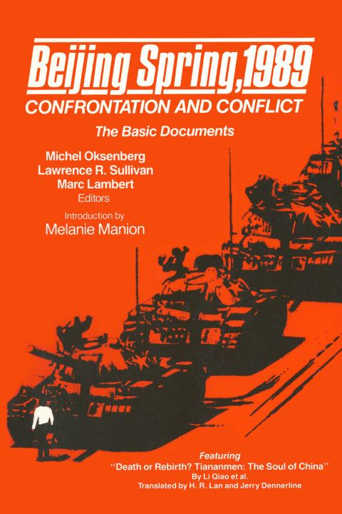 Cover image for book Beijing Spring 1989