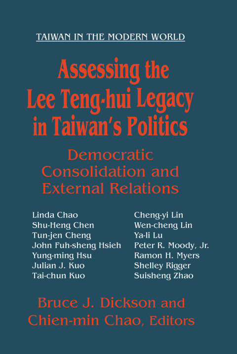 Cover image for book Assessing the Lee Teng-hui Legacy in Taiwan's Politics