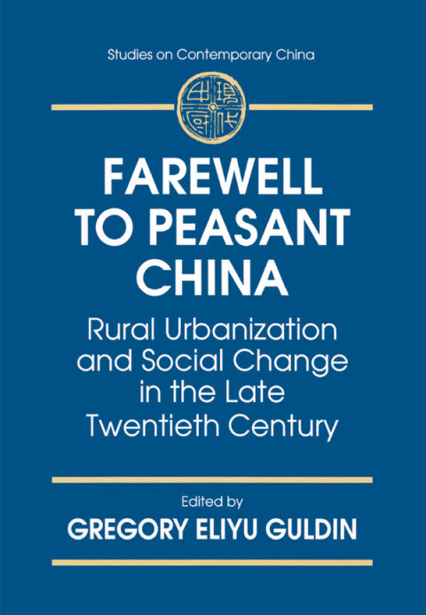 Cover image for book Farewell to Peasant China