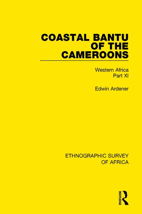 Cover image for book Coastal Bantu of the Cameroons