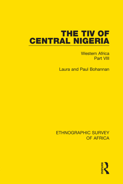 Cover image for book The Tiv of Central Nigeria