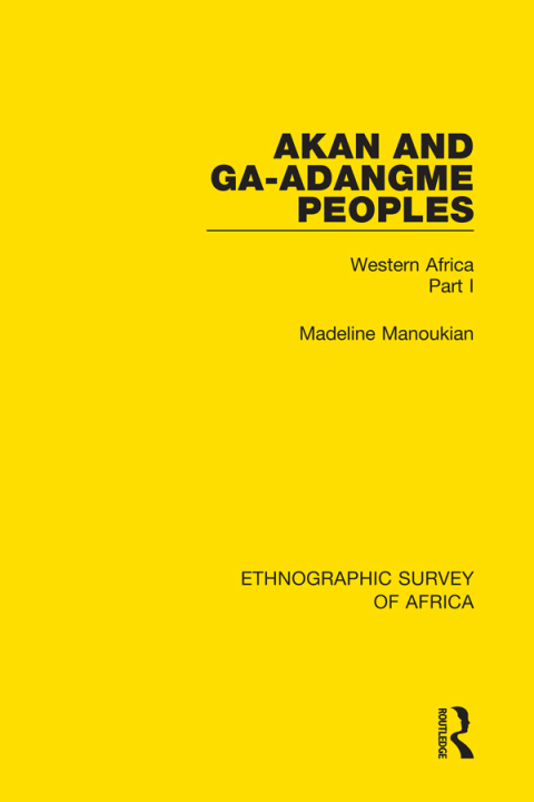 Cover image for book Akan and Ga-Adangme Peoples