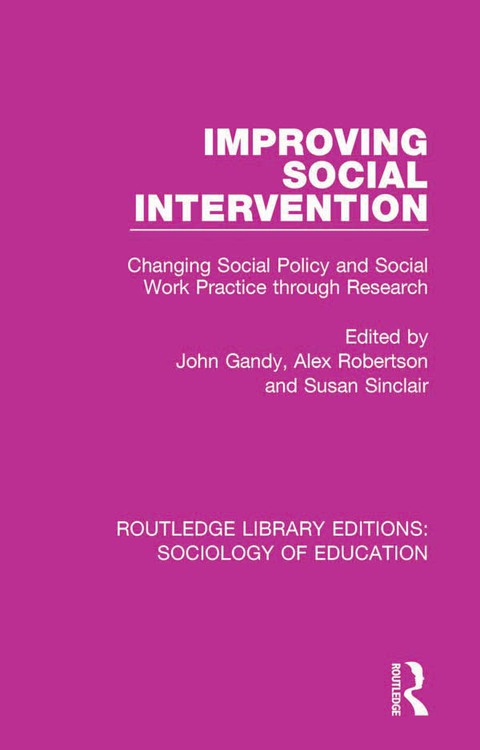 Cover image for book Improving Social Intervention