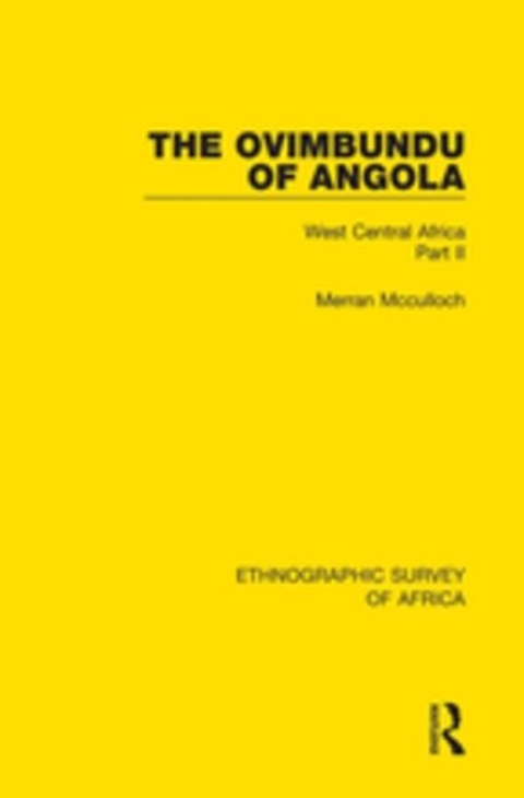 Cover image for book The Ovimbundu of Angola