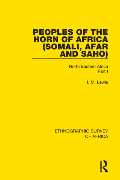 Cover image for book Peoples of the Horn of Africa (Somali, Afar and Saho)