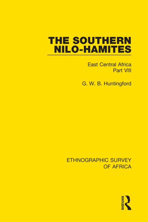 Cover image for book The Southern Nilo-Hamites