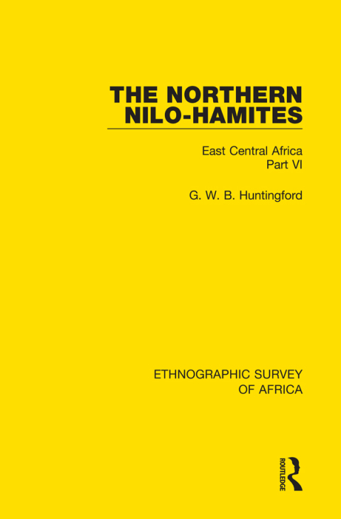 Cover image for book The Northern Nilo-Hamites