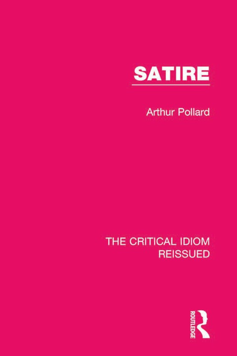 Cover image for book Satire