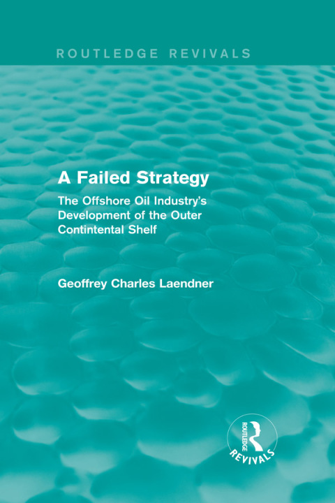 Cover image for book Routledge Revivals: A Failed Strategy (1993)