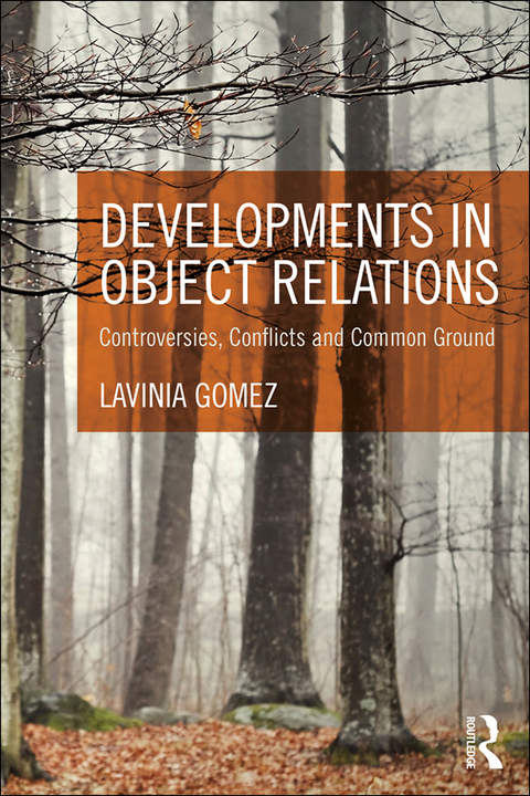 Cover image for book Developments in Object Relations