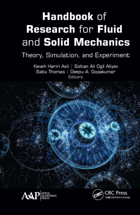 Cover image for book Handbook of Research for Fluid and Solid Mechanics