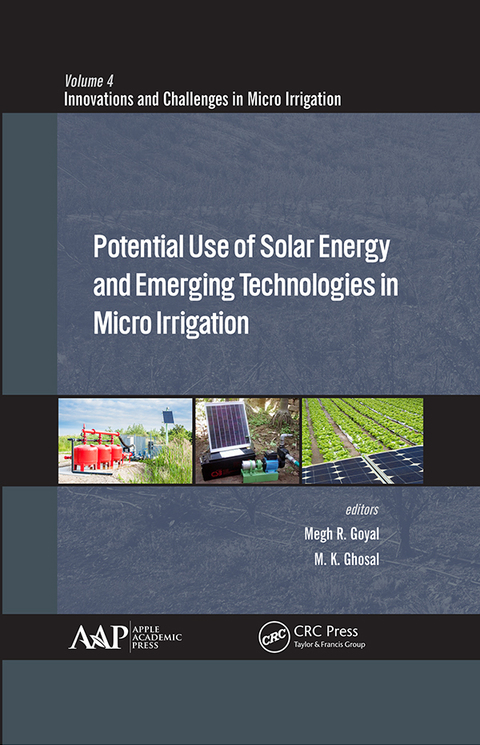 Cover image for book Potential Use of Solar Energy and Emerging Technologies in Micro Irrigation