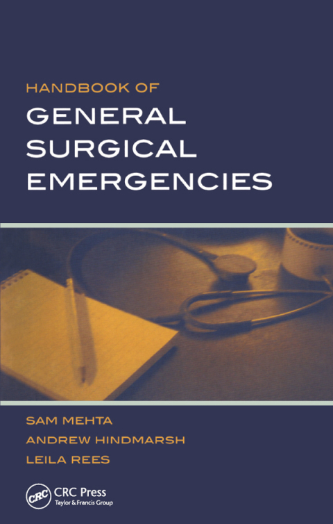 Cover image for book Handbook of General Surgical Emergencies