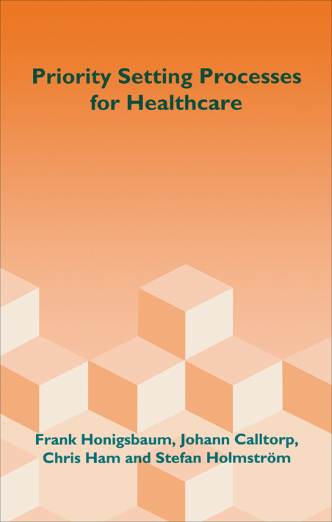 Cover image for book Priority Setting Processes for Healthcare