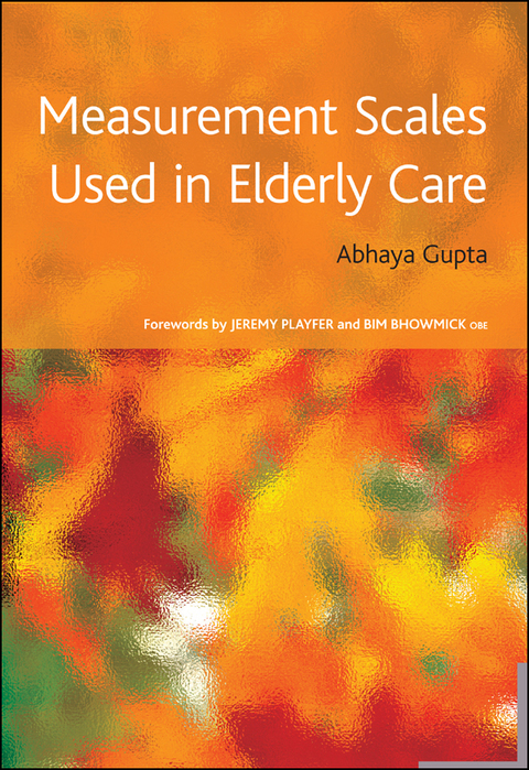 Cover image for book Measurement Scales Used in Elderly Care