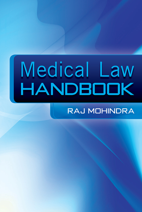 Cover image for book Medical Law Handbook