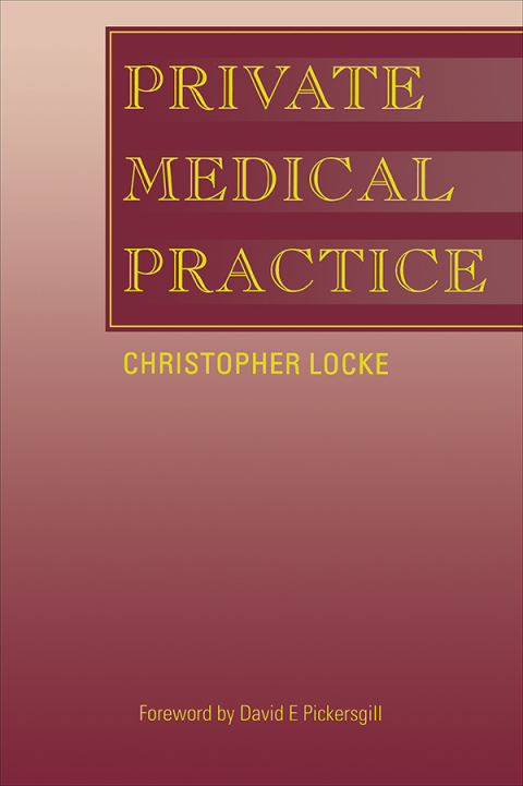 Cover image for book Private Medical Practice