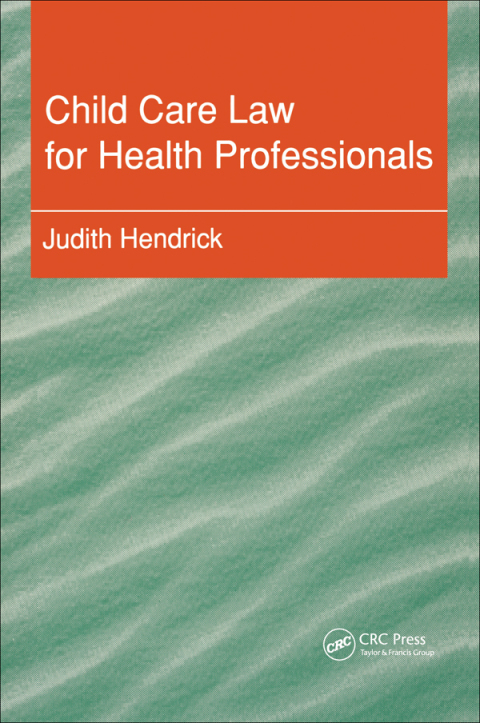Cover image for book Child Care Law for Health Professionals