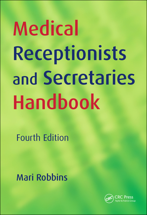 Cover image for book Medical Receptionists and Secretaries Handbook