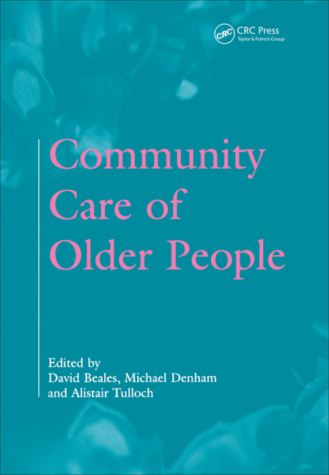 Cover image for book Community Care of Older People