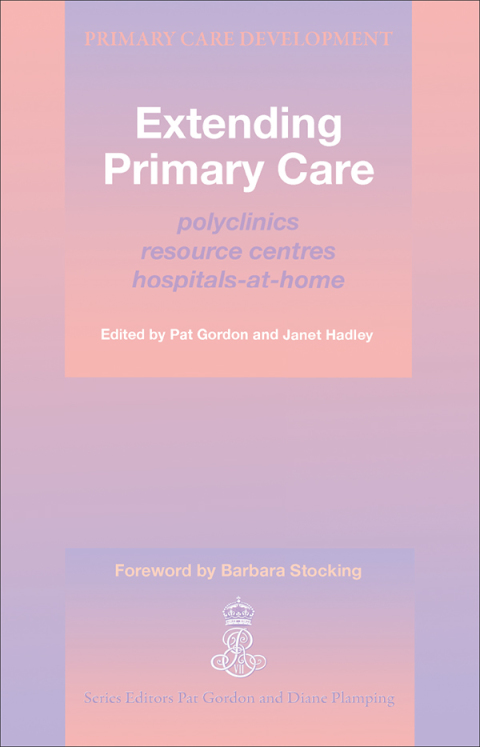 Cover image for book Extending Primary Care
