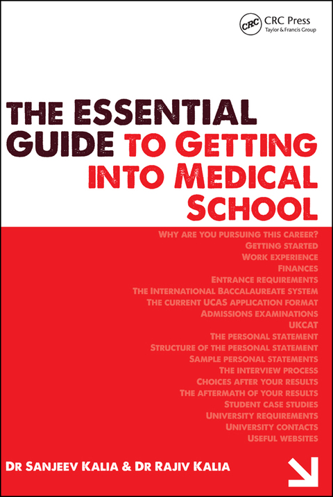 Cover image for book The Essential Guide to Getting into Medical School