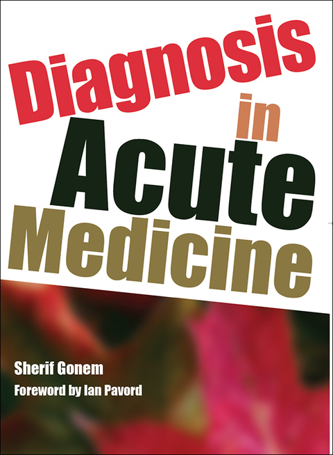 Cover image for book Diagnosis in Acute Medicine