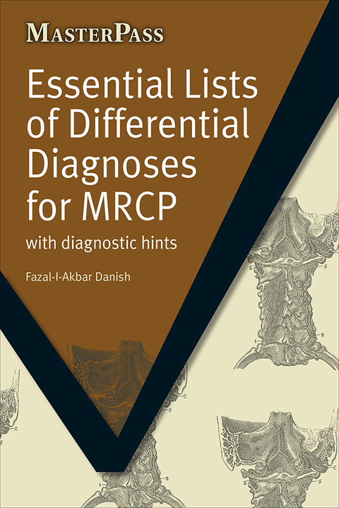 Cover image for book Essential Lists of Differential Diagnoses for MRCP